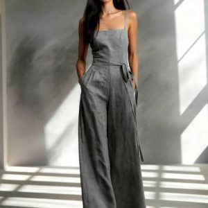 Wide-Leg Jumpsuit