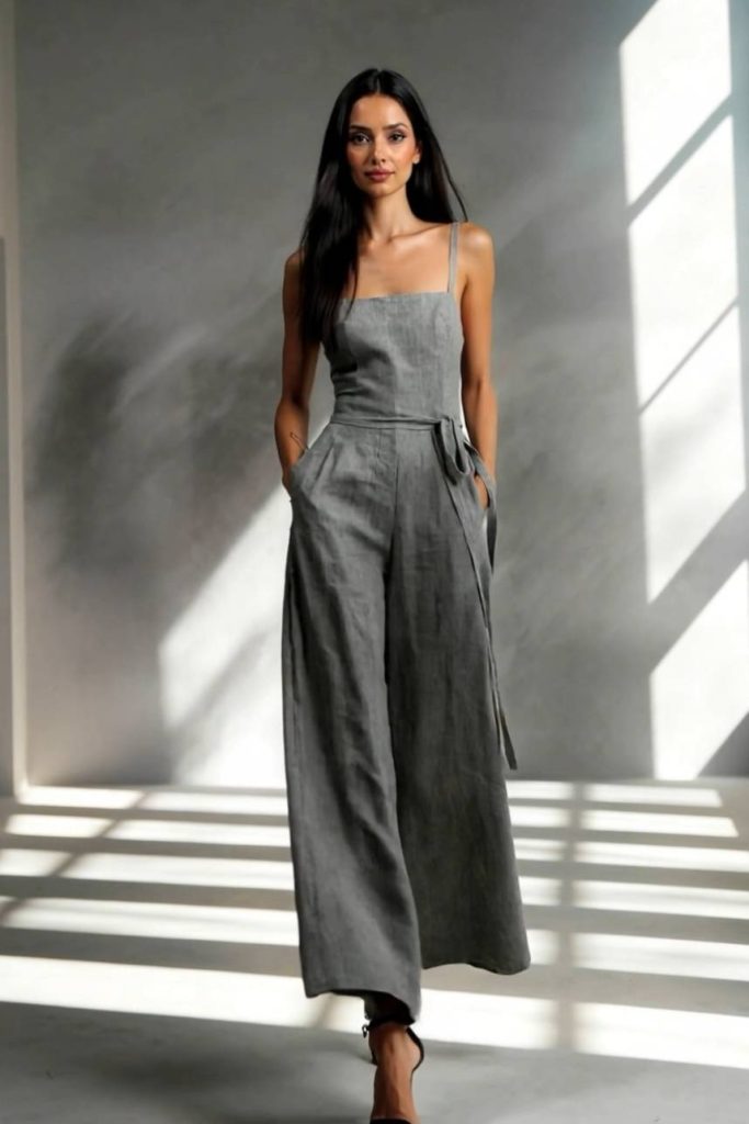 Wide-Leg Jumpsuit