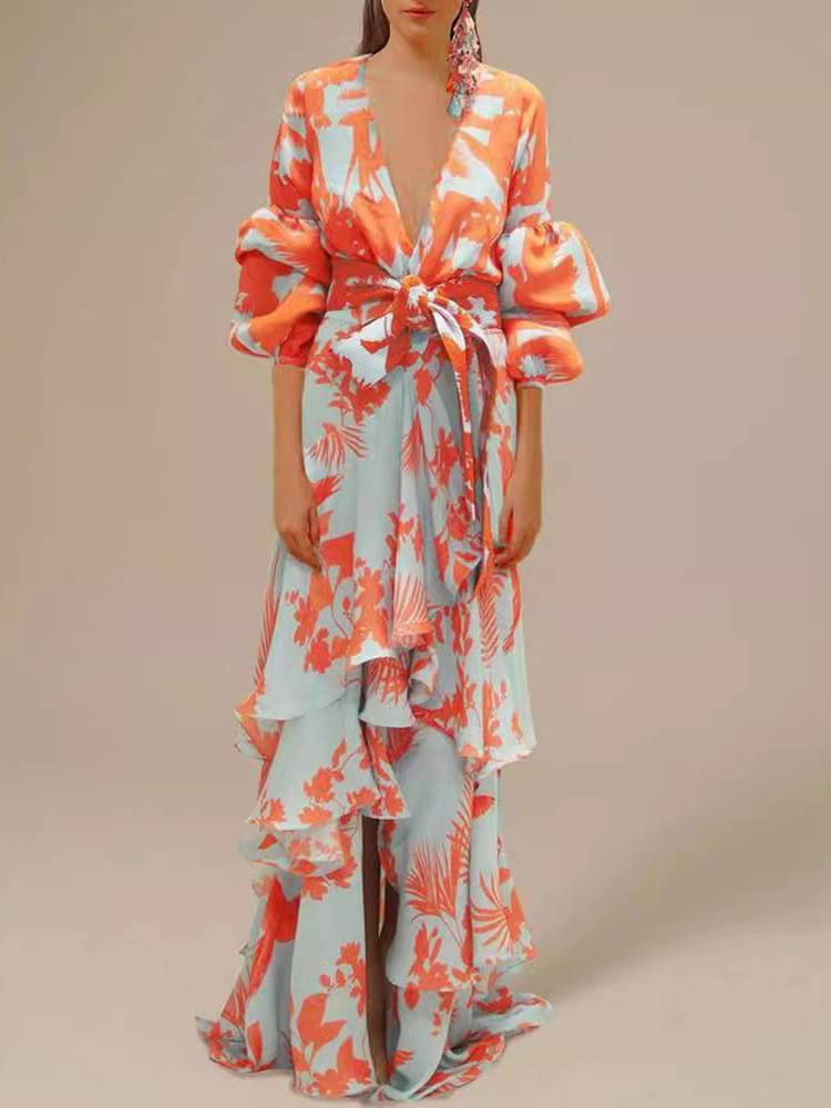 Printed Dress
